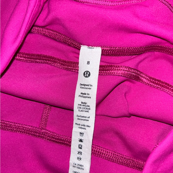 Pink Lululemon Align leggings - Picture 3 of 3